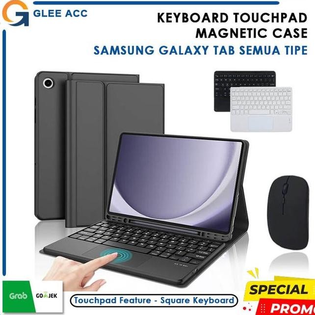 

Galay Tab A9 A9 A8 6 Lite 8.7 10.4 10.5 11 Inch Eyboard Toucad Ota Bluetooth Cae Magnet With Moue Papan Eti Quare Pelindung Lot Cil Il Tylu Holder Trapad Tab Tanding Magnetic Flipcover Flipcae Boocover Warna Hitam