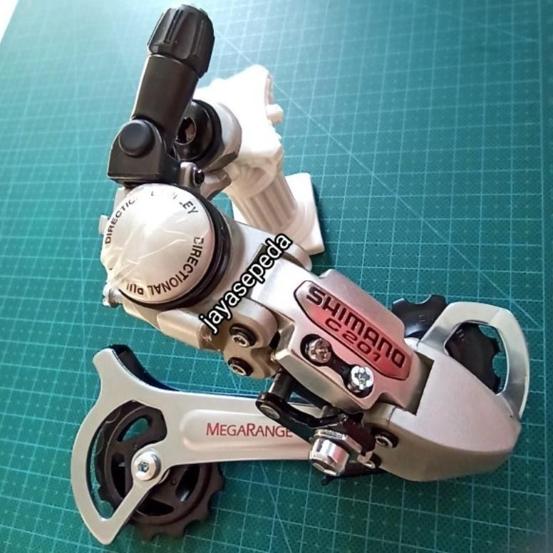 RD rear derailleur shimano 8 Speed C201 Megarange VIA Singapore Original Vintage NOS operan gigi bel