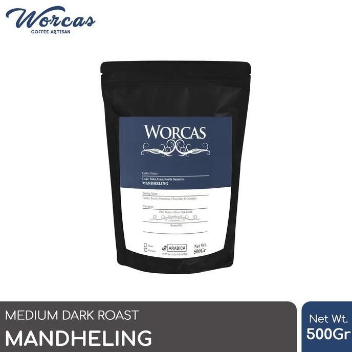 

KOPI ARABICA MANDHELING 500 GRAM (BIJI/BUBUK) | WORCAS COFFEE TERMURAH
