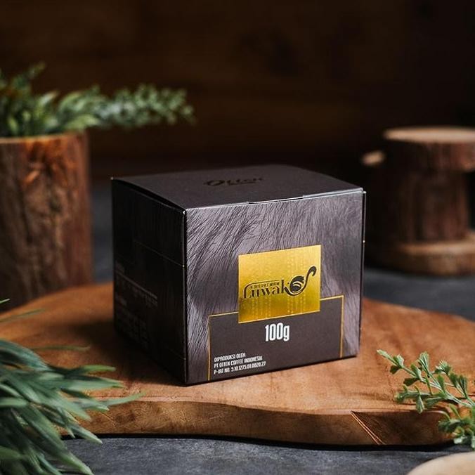 

KOPI LUWAK ARABICA 100G GIFTBOX - BIJI / BUBUK KOPI PREMIUM LUWAK OTTEN COFFEE TERMURAH
