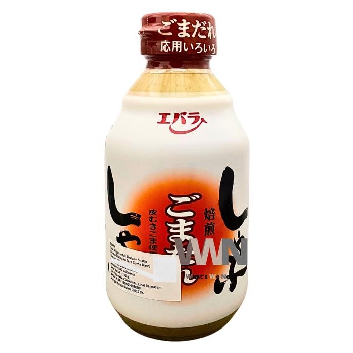 

Terlaris Ebara Saus Wijen Shabu Shabu 335Gr - Shabu Shabu No Tare Goma Dare