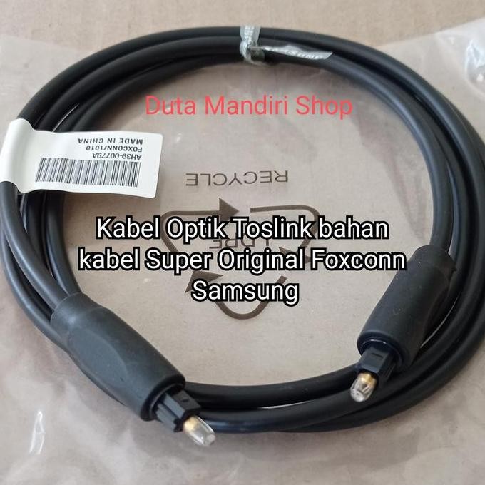 Kabel digital Audio optik Smart tv Toslink 1,5MTR