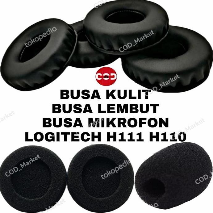 Busa Foam Sponge Logitech Headset H111 H110 Headset Logitech Headphone