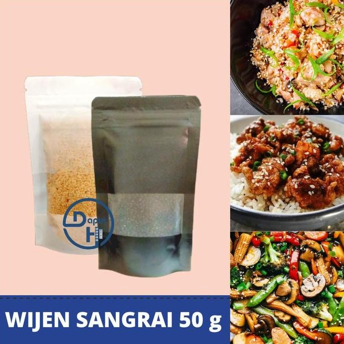 

Terlaris Roasted Sesame 100G | Wijen Putih Sangrai