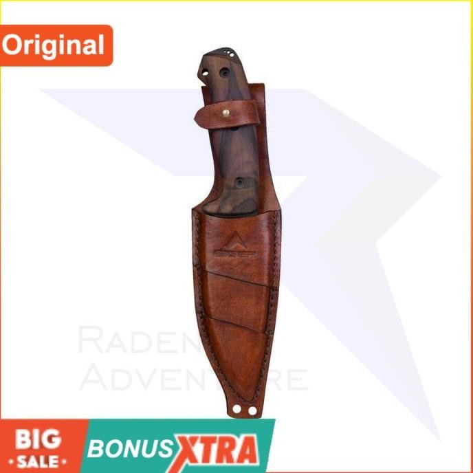 Pisau Eiger BUSHCRAFT KNIFE 1.0 KNIVES Black 91000 5715 Original Keren Bagus AST