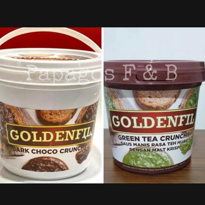 

Produk Baru!! Selai Roti Goldenfil Dark Choco / Greentea Crunchy 1 kg / kilo
