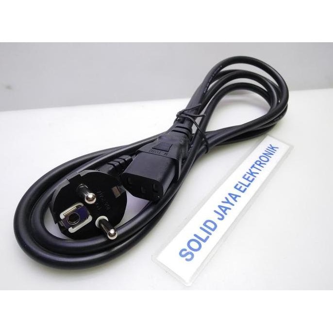 Kabel AC Komputer - Kabel Power Amplifier - Kabel Listik 3 Pin