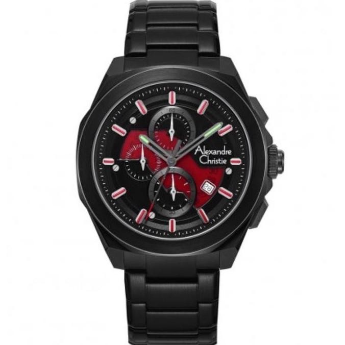 Promo Jam Tangan Pria Alexandre Christie Ac 6645 Mc Stainless Original