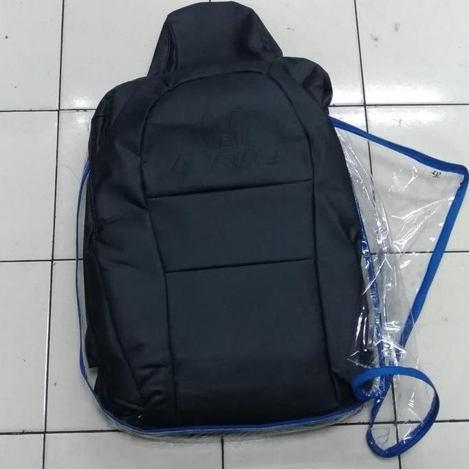 // Sarung Jok Brio Satya Rs 2014-2017 Hitam Oscar Ready Stock //