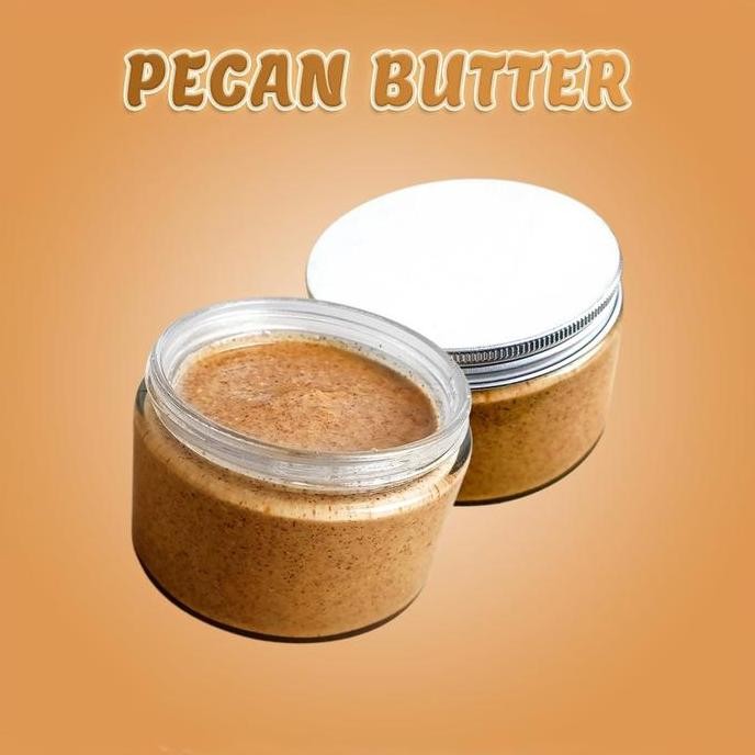 

Produk Baru!! Pecan Nut Butter (Selai Kacang Pecan Kemasan Toples Kaca) 250gr