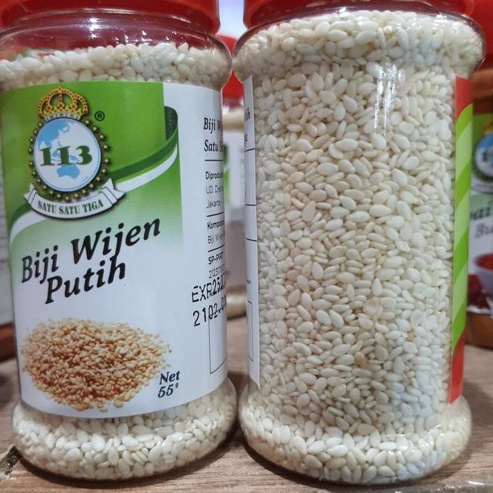 

Terlaris 113 Biji Wijen Putih 55G