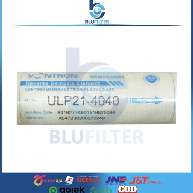 HJK MEMBRAN VONTRON 2000GPD ULP21-4040 / MEMBRAN RO ULP 21-4040 ORIGINAL