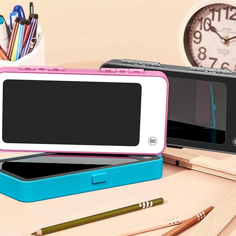 

G-24 Drawing Box Kotak Pensil Dan Papan Coret Kreatif Anak Dengan Digital Pad Edukasi/Tempat Pensil Anak/ Digital Pad EdukasiHibio Present