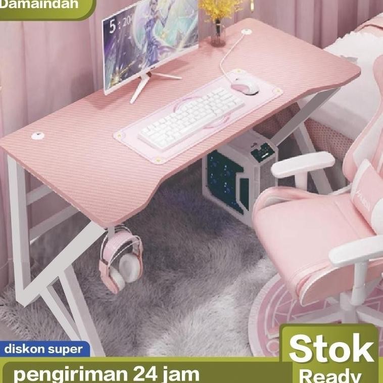Meja Gaming Karbon Serat / Meja Komputer / Meja Gaming / Meja Komputer Karbon Serat