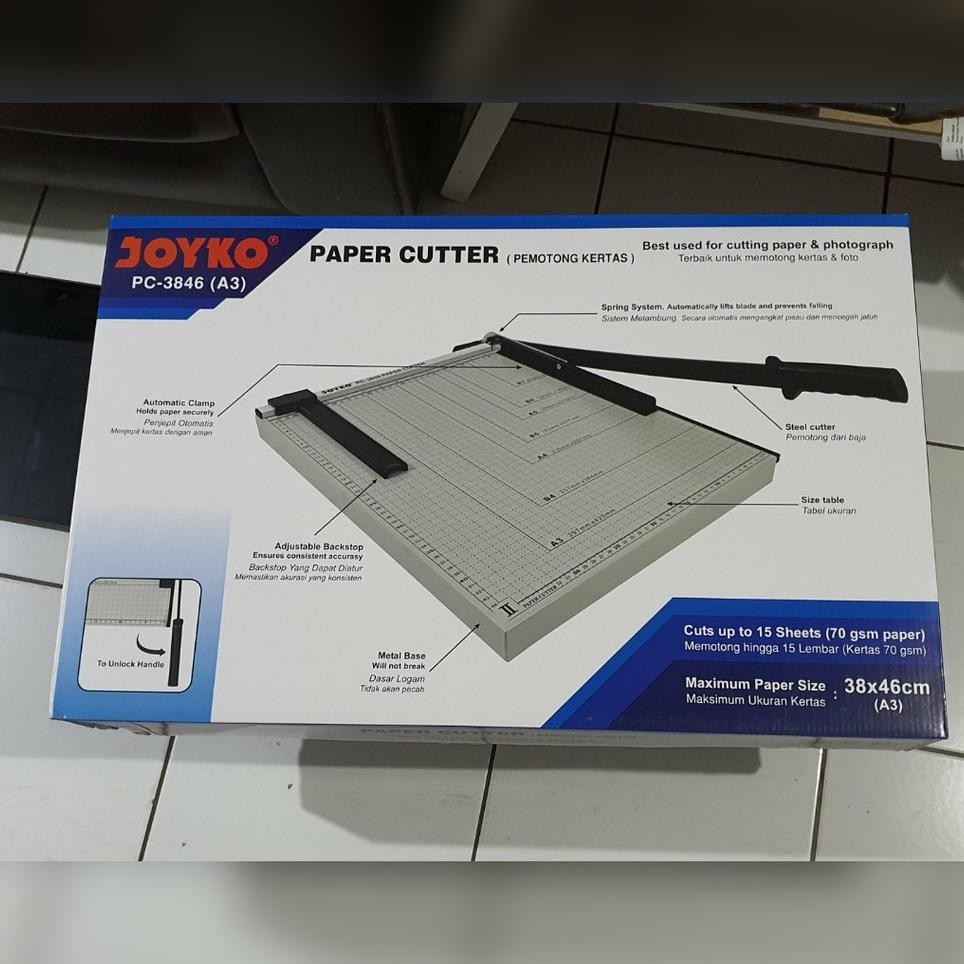 

Pemotong Erta R Cutter A3 Joyo Pc 3846 3846 Cm