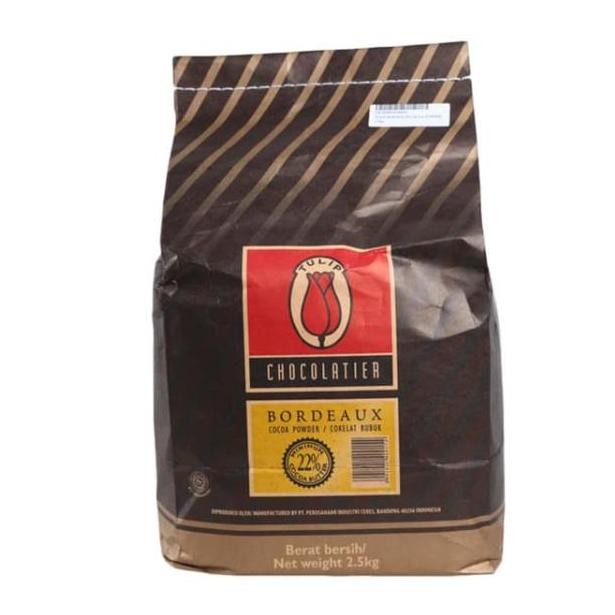 

Bubuk Coklat Tulip Bordeaux 250 gr Pure Cocoa Powder