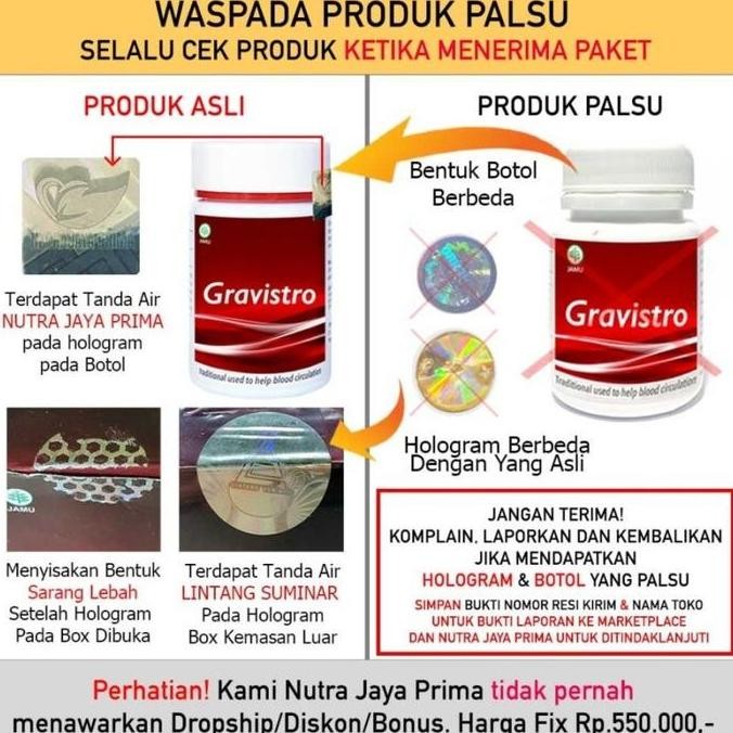 TERMURAH - Obat Sakit Jantung Koroner & Obat Stroke Iskemik - Gravistro