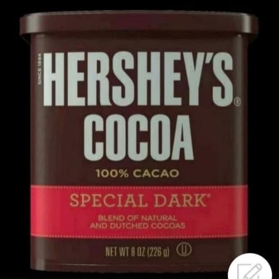 

Hershey cocoa special dark cacao 226gr coklat powder bubuk