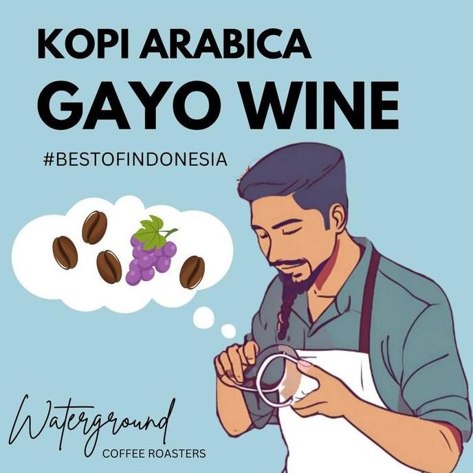 

Kopi [Biji/Bubuk] 500gr Arabika Aceh Gayo WINE Kualitas Mantap