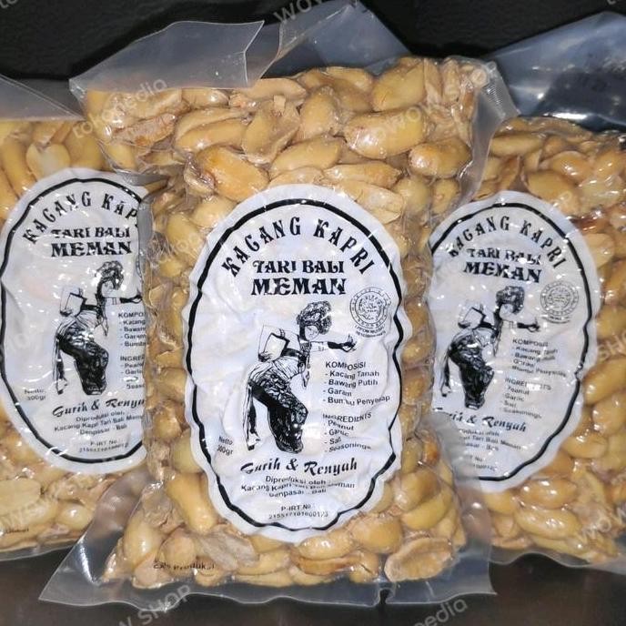 

Ready stok Terlaris Kacang Kapri Tari Bali 300 Gram Termurah