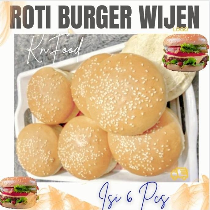 

Terlaris Roti Burger Wijen 1 Buah Satuan - Bun Burger Wijen By Grab & Go Jek