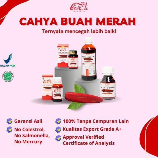 

TERBARU - BUAH MERAH PAPUA 500 ML TANPA CAMPURAN MURNI BUAH PILIHAN