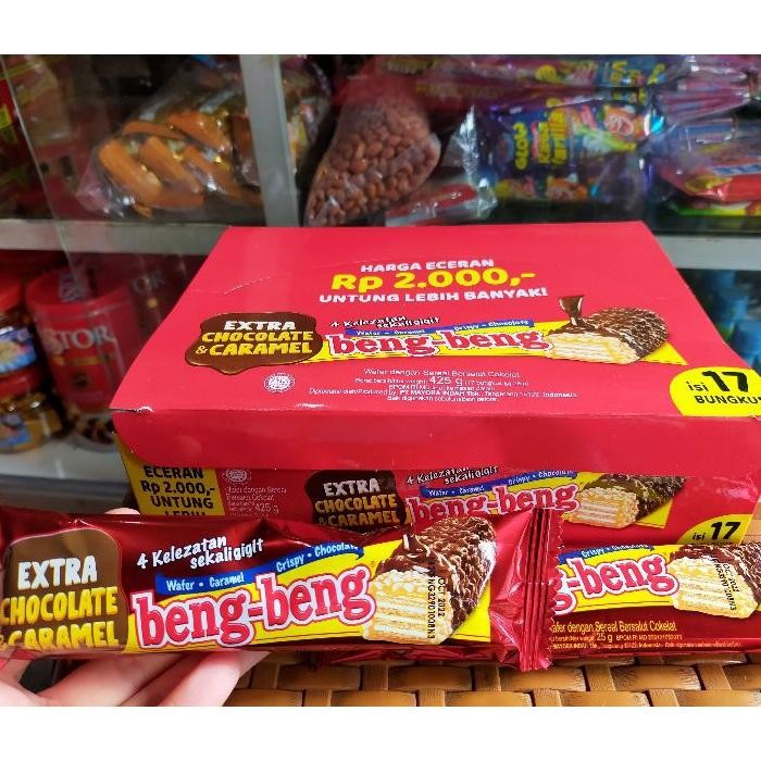 

Beng Beng Wafer Chocolate 25Gram 17 Pc