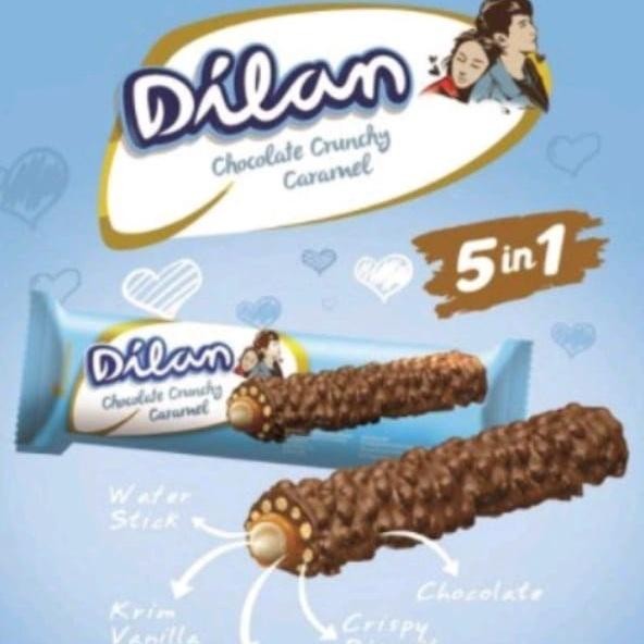 

Dilan Chocolate Crunchy Caramel Bo Ii 12 Pc Wafer Roll