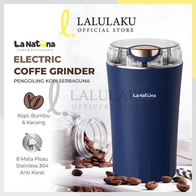 

LA NATUNA GRINDER COFFEE ELECTRIC ALAT PENGGILING BIJI KOPI ELEKTRIK BLENDER PENGGILING CABE BUMBU KACANG PORTABLE SERBAGUNA TERMURAH