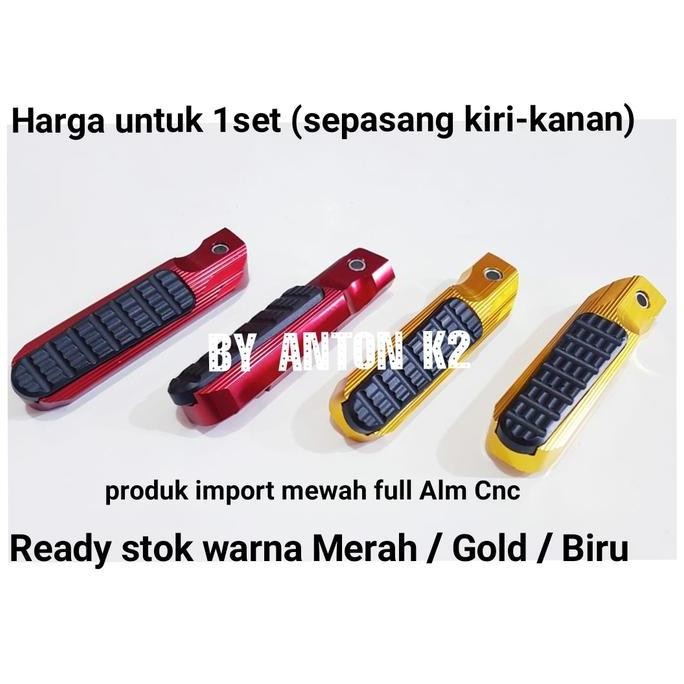 Promo FOOTSTEP/PIJAKAN/INJAKAN KAKI BELAKANG VARIASI AEROX 155-YAMAHA LEXI COD