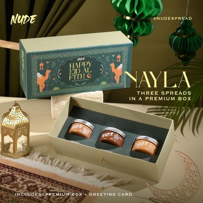 

Produk Baru!! NAYLA Set Hampers Idul Fitri Ramadhan Selai Nude Spread Kue Kering Sehat / Healthy Diet Diabetic Friendly Keto