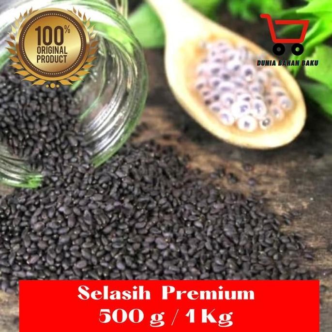 

TERMURAH BIJI SELASIH PREMIUM | 1KG | BASIL SEED TERMURAH