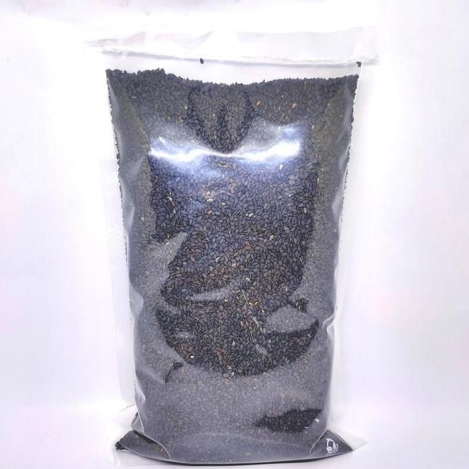 

1000GR BIJI WIJEN HITAM MENTAH/ BLACK SESAME SEEDS TERMURAH