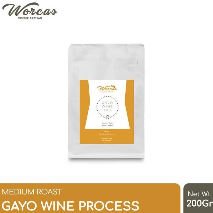 

KOPI ARABICA ACEH GAYO "WINE" 200 GRAM MEDIUM ROAST (BIJI/BUBUK) TERMURAH