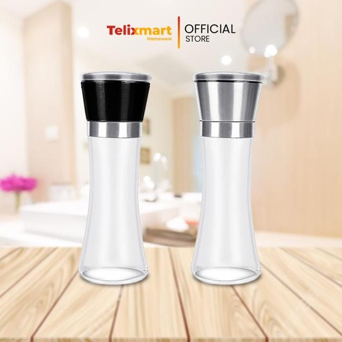 

PENGGILING BIJI LADA MERICA MANUAL GRINDER GLASS PEPPER TERMURAH