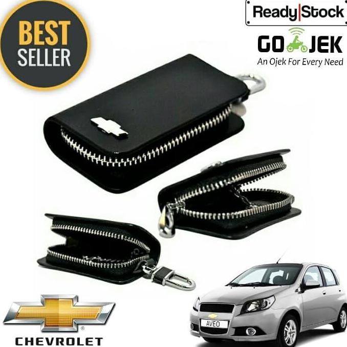 Promo Aksesoris Dompet STNK Mobil Chevrolet AVEO Black COD