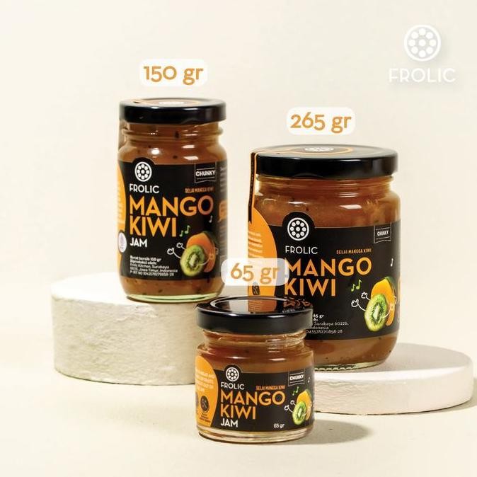 

Produk Baru!! FROLIC Selai Buah Mangga Kiwi - Mango Kiwi Jam