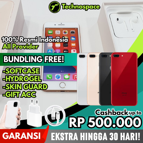iPhonee 8 | 8 Plus / IP 8 | 8 Plus 64GB 256GB Original Fullset Garansi Resmi Indonesia