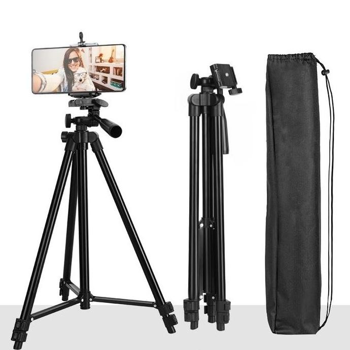 Ringlight 26cm + Tripod 3120 - Paket Lampu Ringlight 26cm