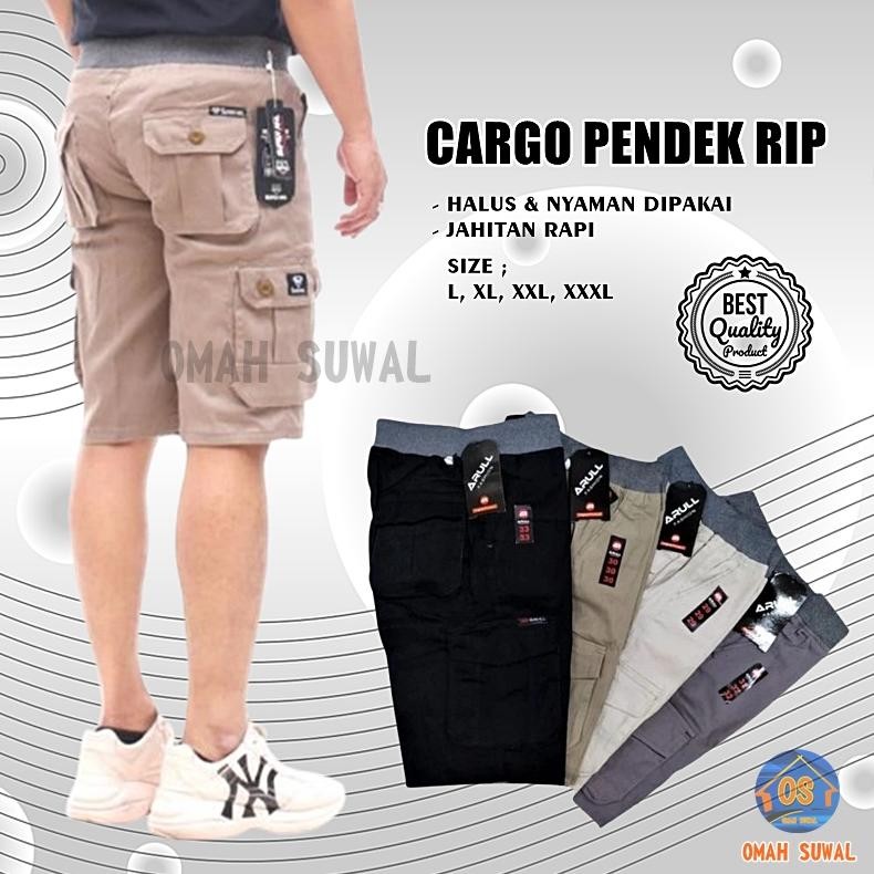 Celana Pendek Cargo Pria Super Jumbo Celana Pendek Kompol Big Size Celana Cargo Pendek Kompol Loreng