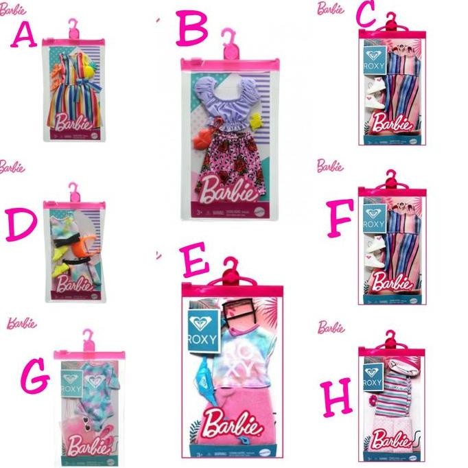 BARBIE OUTFIT FASHION - BAJU BONEKA BARBIE ORIGINAL