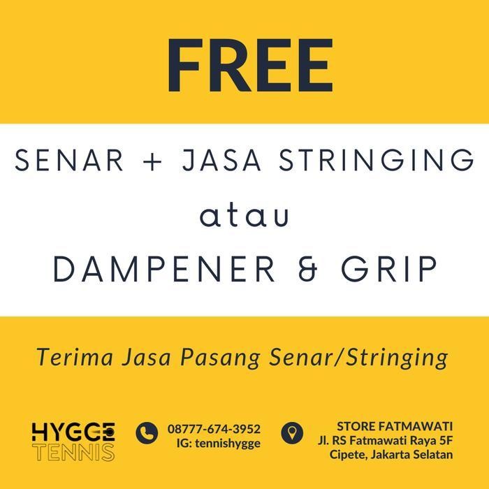 Lacoste Newest Raket Tenis Terlaris Best Quality Asli 100% Original