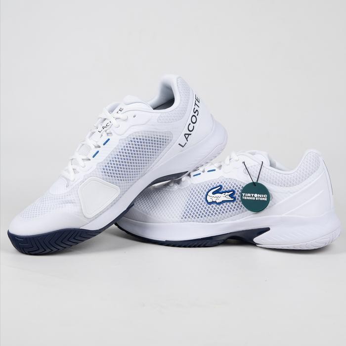 Sepatu Tenis Lacoste Tech Point White Tennis Shoes Bnib Original New Best Quality Asli 100% Original