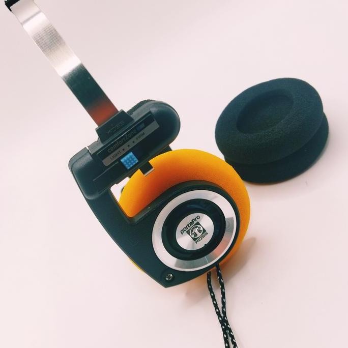 TERBARU - vintage headphone retro style foldable headphone