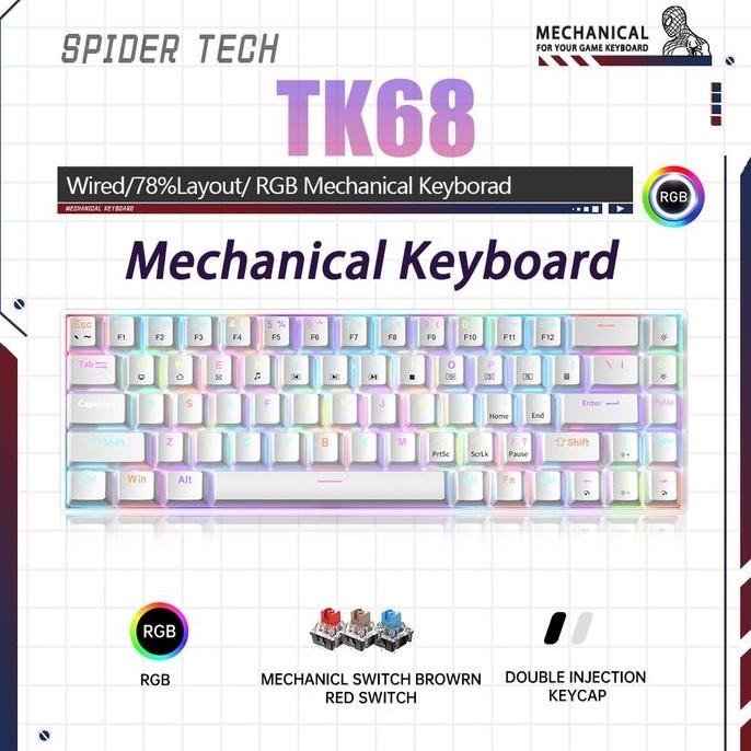 Harga tk68 mechanical keyboard Terbaru Nov 2025 | BigGo Indonesia