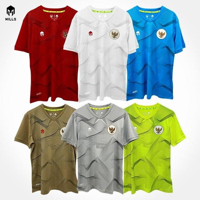 MILLS Jersey Training Timnas Indonesia Garuda 1013GR (Baju Latihan)