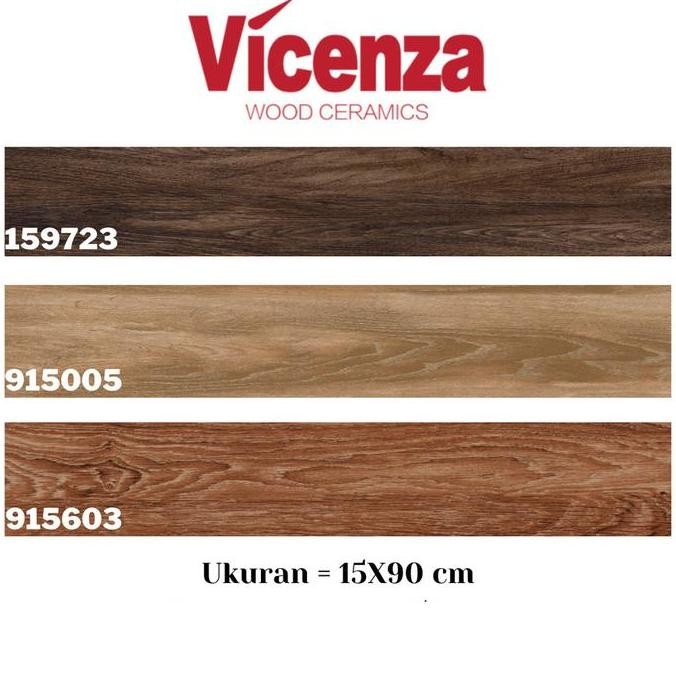 Kualitas Terjamin Granite Tile Vicenza Granit Lantai Motif Parket Kayu 15X90 Wood Mix B Packing Aman