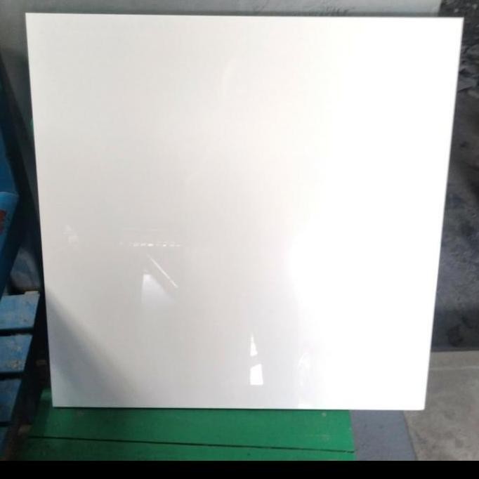 Kualitas Terjamin Roman Granit Gt609196 Putih Polos Mengkilap 60X60 Packing Aman