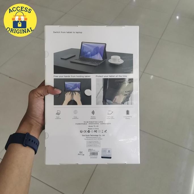 Promo Samsung Tab S9 Fe Tab S9 Fe Plus S9 Fe+ Keyboard Case Dux Ducis Cover