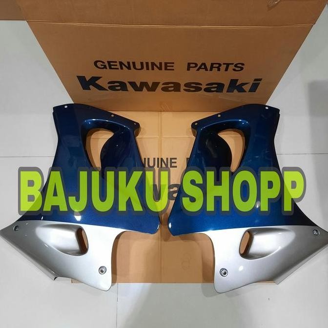 Fairing Fering Bawah Biru Navy Ninja Rr Old Kawasaki